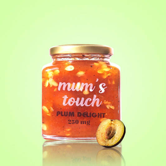 Plum Delight Chutney With dried melon seeds and Light Spice